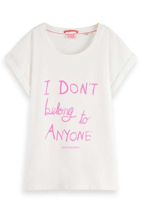 MONOGRAPHIC T-SHIRT OFF WHITE 1