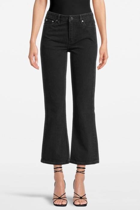 BETZY CROPPED WASHED BLACK/BLACK 1