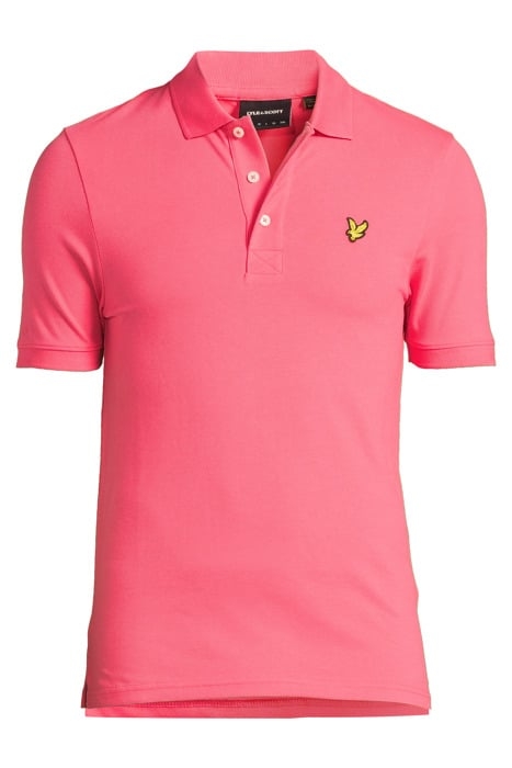 PLAIN POLO SHIRT ELECTRIC PINK 3