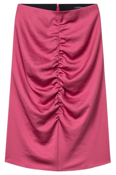 SKIRT WITH RUFFLES FLASHY PINK 3