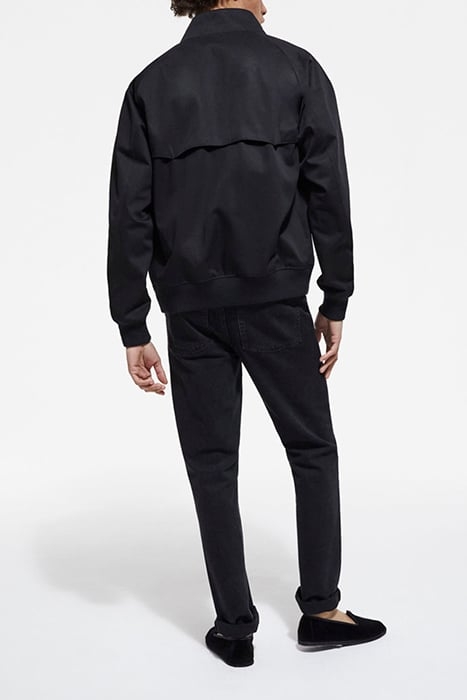 BLOUSON COL OFFICIER ZIP DEVANT BLACK 4
