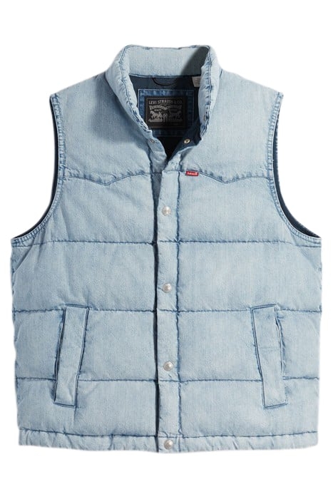 WESTERN BODYWARMER BLUE 3
