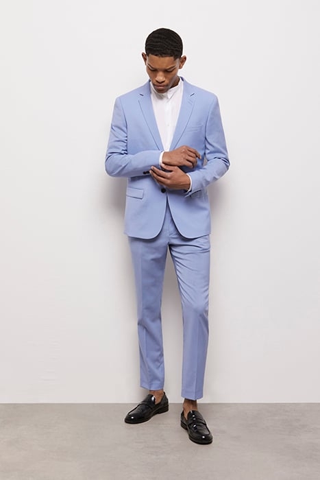 VESTE COSTUME COL CLASSIQUE LIGHT BLUE 5