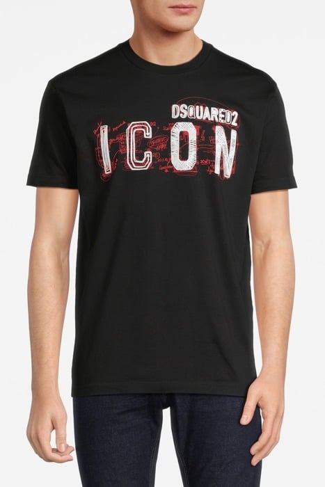 T-SHIRT ICON BLACK 1