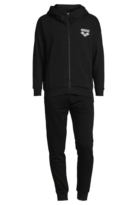 MAN TRACKSUIT LIGHT GREY MELANGE-BLACK 3
