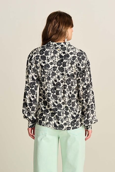 BLOUSE - OCEAN WORLD CRINKLE MULTI COLOUR 2