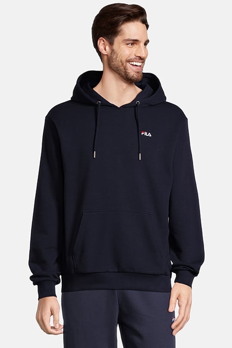 BENGEL REGULAR HOODY BLACK IRIS 1