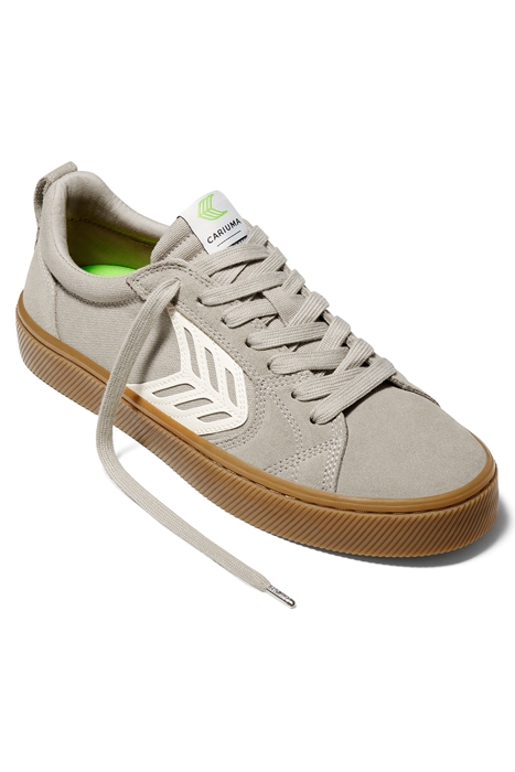 UNISEX CATIBA PRO GUM CLOUD GREY SUEDE AND CANVAS SNEAKER 2