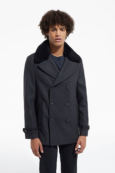 MANTEAU DARK GREY 1