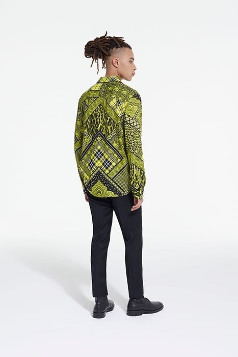 CHEMISE MANCHES LONGUES BLACK / YELLOW 4