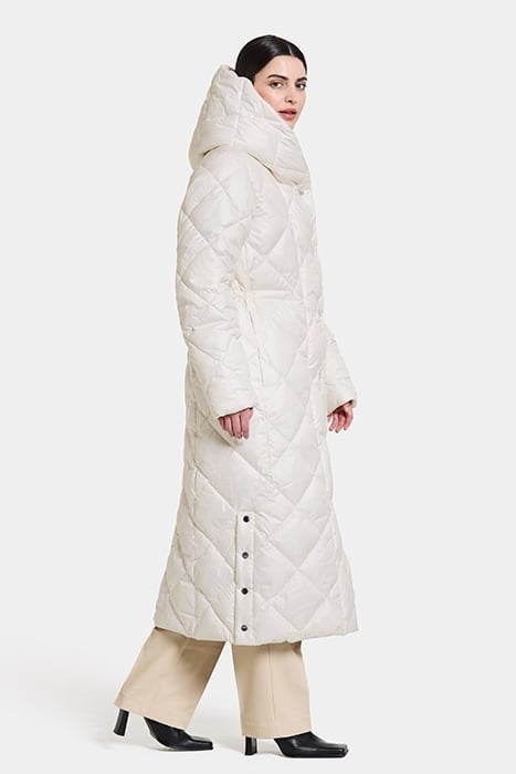 SAGA WNS COAT L WHITE FOAM 6