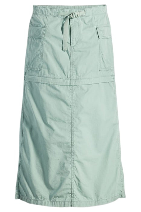 CONVERTIBLE MINI SKIRT GREEN 3