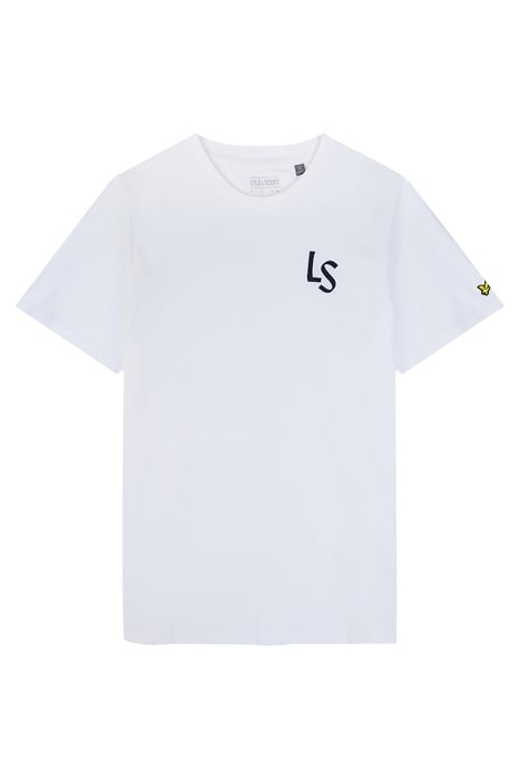 LS LOGO T-SHIRT WHITE 4