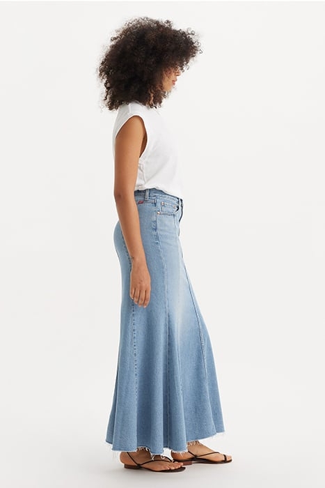 MERMAID DENIM SKIRT BLUE 6