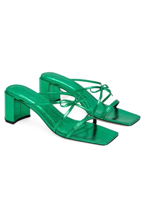 JUNE CLOVER GREEN METALLIC LEATHER 2