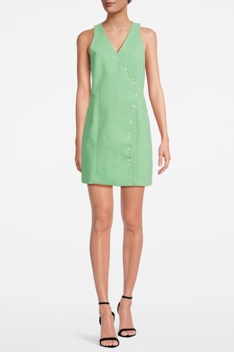 COTTON SUITING MINI DRESS PEAPOD 1