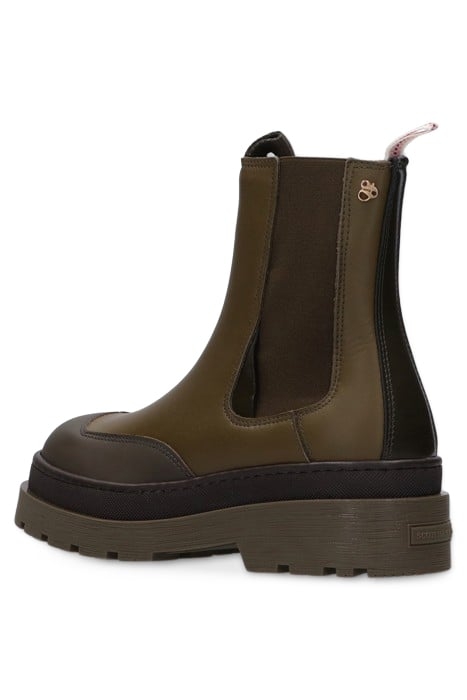 AUBRI CHELSEA BOOT OLIVE GREEN 3