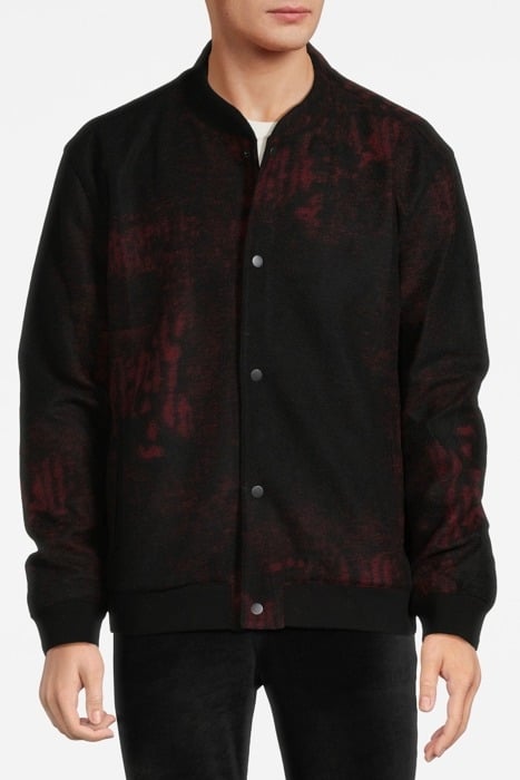 JEWELL REGULAR FIT SNAP-FRONT BASEBALL J OXBLOOD 1