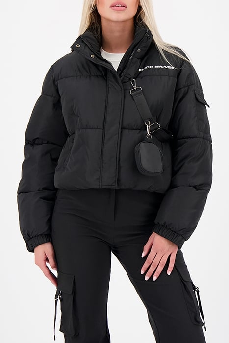 INITIAL BELT JACKET BLACK 1