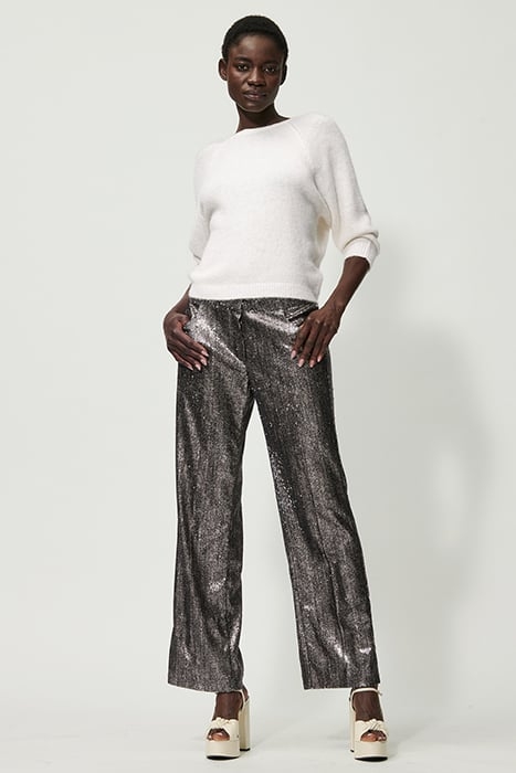 FLARED SEQUIN PANTS THE LAME FANCY 2