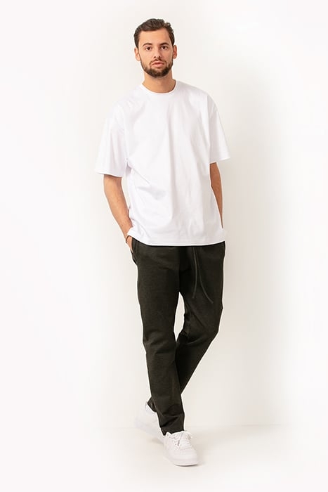 OVERSIZED DELUXE TEE OPTICAL WHITE 1