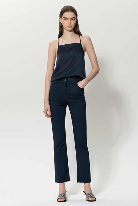 BABYFLARE COLOUR DENIM PETROL BLUE 1