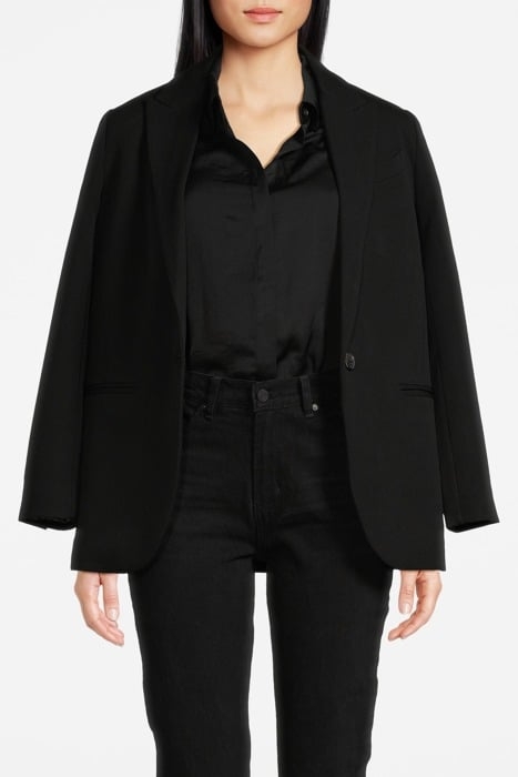 SNGL BREASTED BOYFRIEND BLAZER BLACK 2