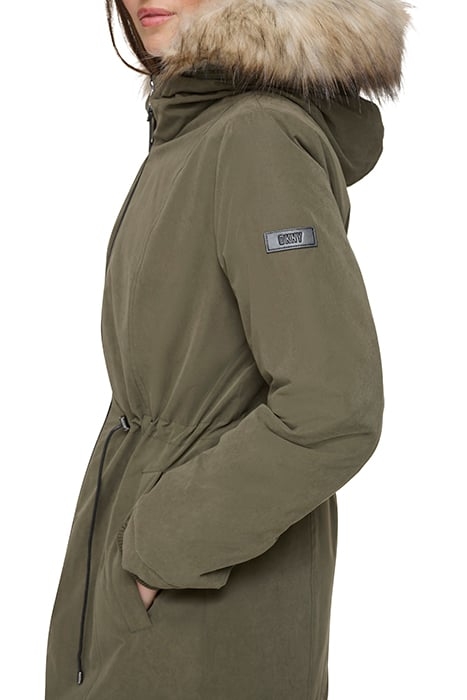 ZIPFRT LONG PUFFER LODEN 4