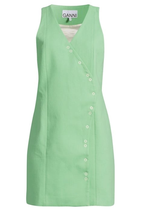 COTTON SUITING MINI DRESS PEAPOD 3