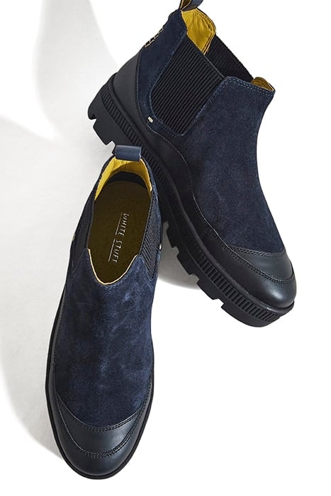 CROPPED ANKLE CHEEA BOOT DARK NAVY 3