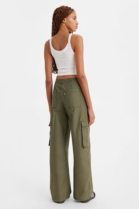 BAGGY CARGO PANT GREEN 2