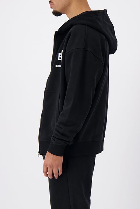 CITY ZIPPER HOODIE BLACK 3