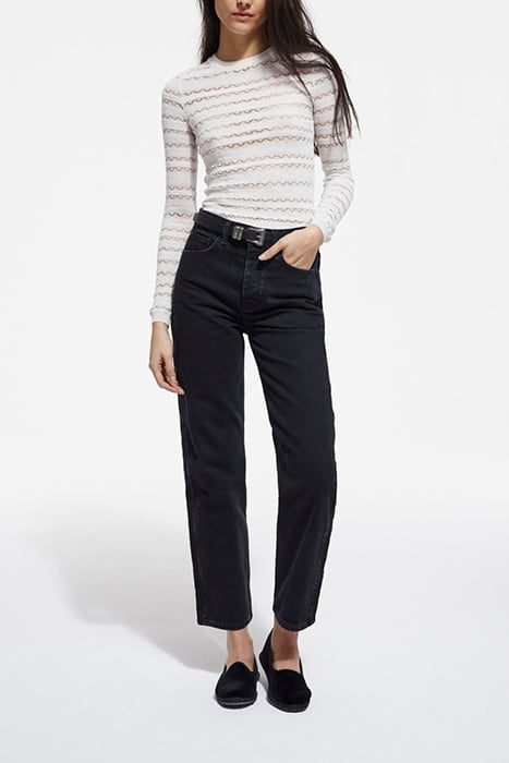 PULL POINTELLE AVEC DETAILS BRODEE LIGHT BEIGE 3