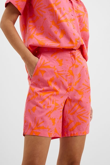 BIA ALANIA LYOCELL BLEND SHORT ORANGE 1