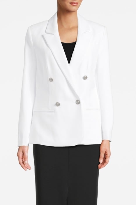 AMANDA DOUBLE BREAST BLEAZE PURE WHITE 1