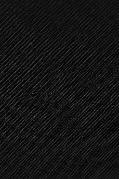 SHOULDER PADDED LONG SLEEVE TOP EVENING BLACK 7