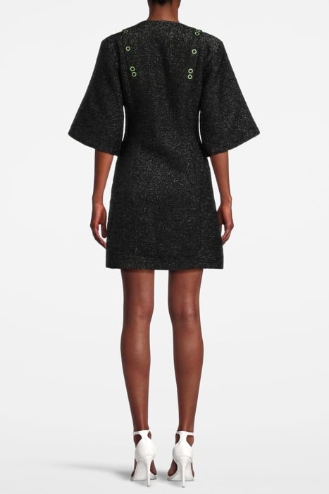 SPARKLE MINI DRESS BLACK 2