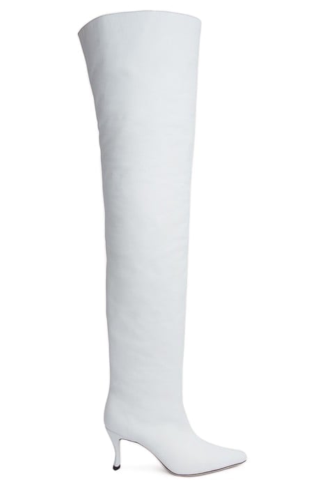 STEVIE 99 WHITE NAPPA LEATHER 1