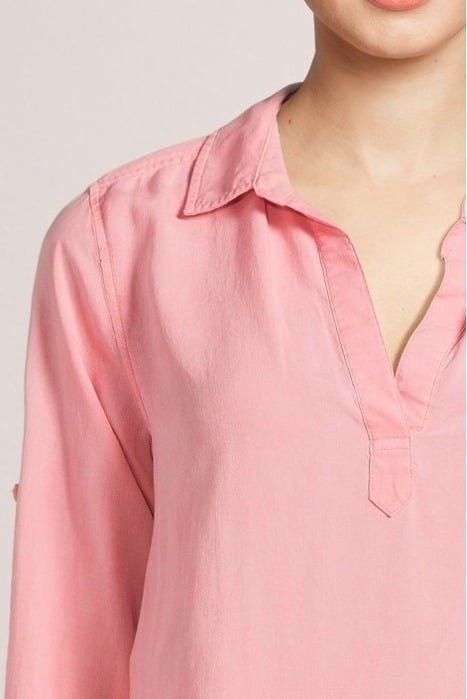 LONG SLEEVE A-LINE DRESS BLOSSOM PINK 4