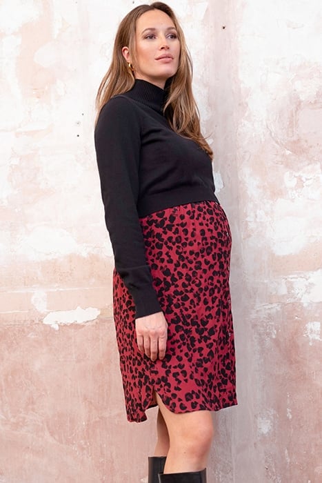 NURSING DRESS BLACK 5