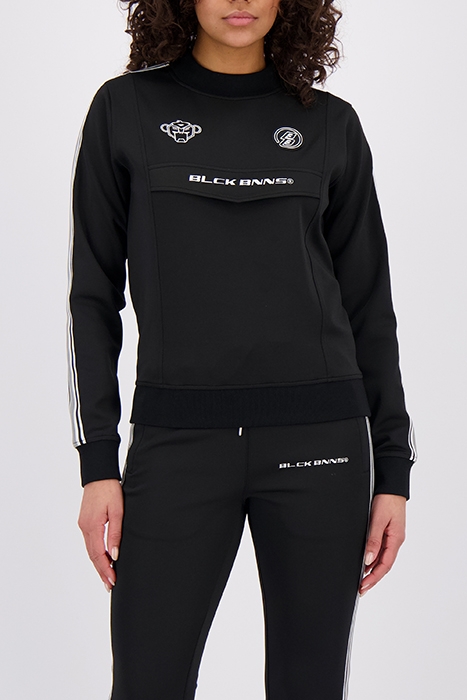 MIAMI TAPED TRACKTOP BLACK 1