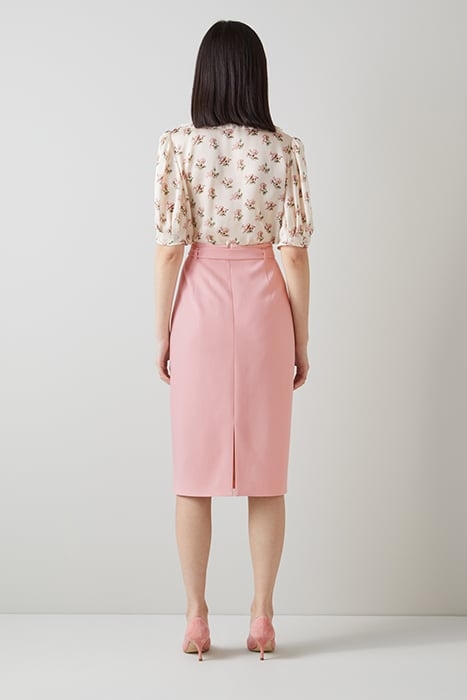 SK PERDY - CREPE BELTED LIGHT PINK 2