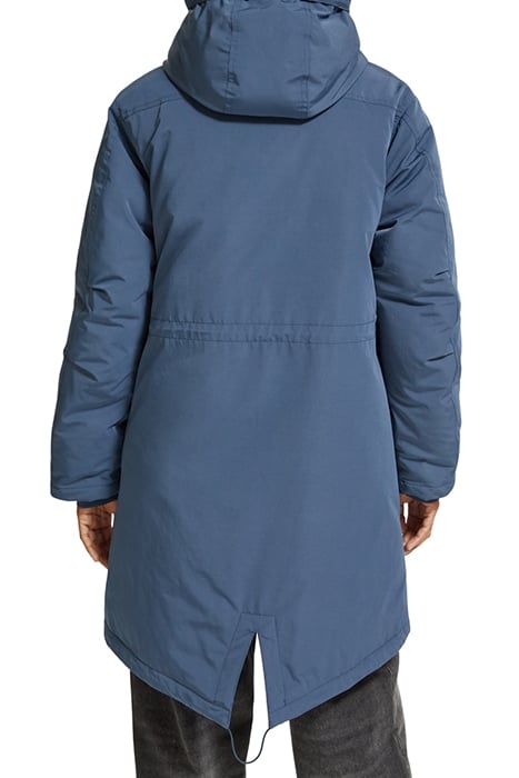 WATER REPELLENT MID LENGTH PARKA WITH REPREVE® FILLING DUSTY 2