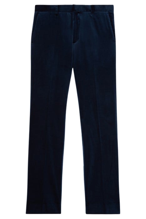 PANTALON COSTUME VELOURS LISSE NAVY 3