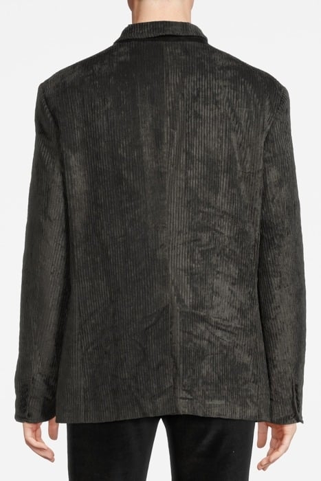 WOODWARD SLIM FIT CONVERTIBLE PEAK LAPEL IRON GREY 2