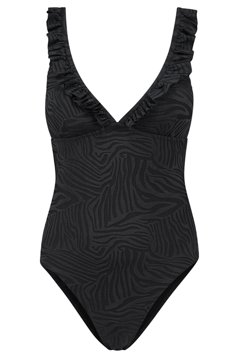 LADIES BOBBIE SWIMSUIT TIGER STRUCTURE BLACK TIGER STRUCTURE 4