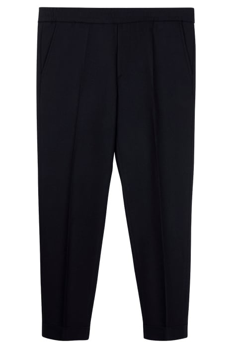 M. TERRY FLANNEL TROUSER BLACK 1