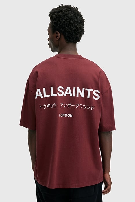 UNDERGROUND SS CREW WINEHOUSE RED 2