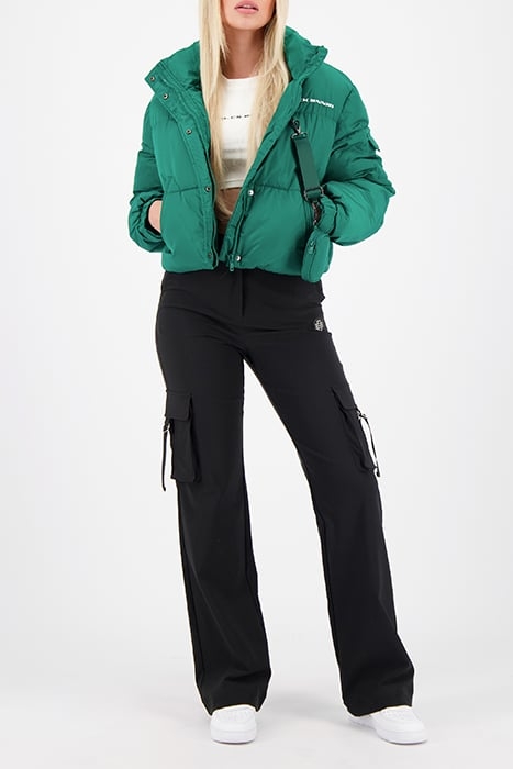 INITIAL BELT JACKET GREEN 5