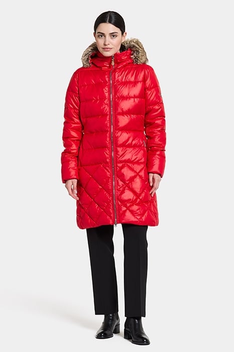 ESTER WNS PARKA CHILI RED 2